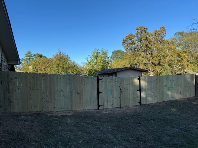 A project made by Franco Fence, a Fence and Gate contractor in Garland, Texas.