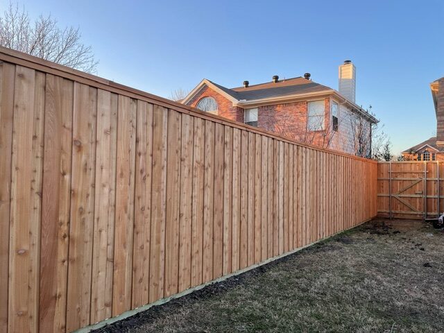 A project made by Franco Fence, a Fence and Gate contractor in Garland, Texas.