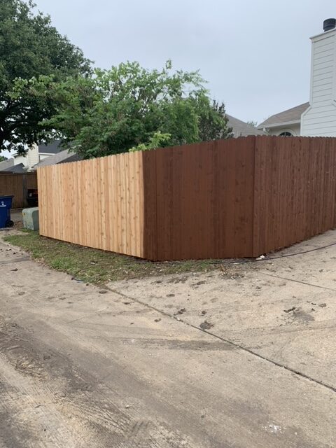 A project made by Franco Fence, a Fence and Gate contractor in Garland, Texas.